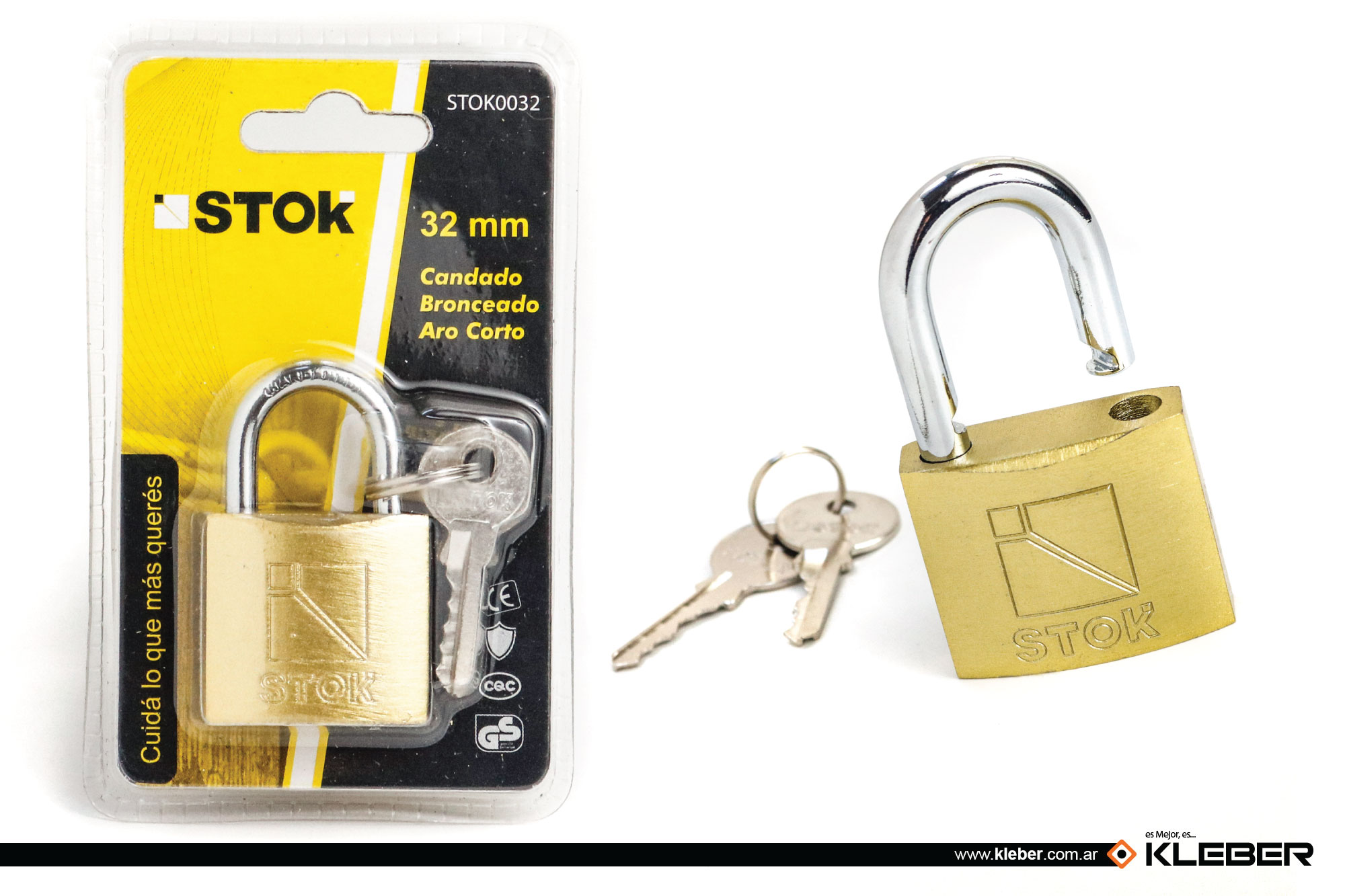 CANDADO BRONC. STOK 32